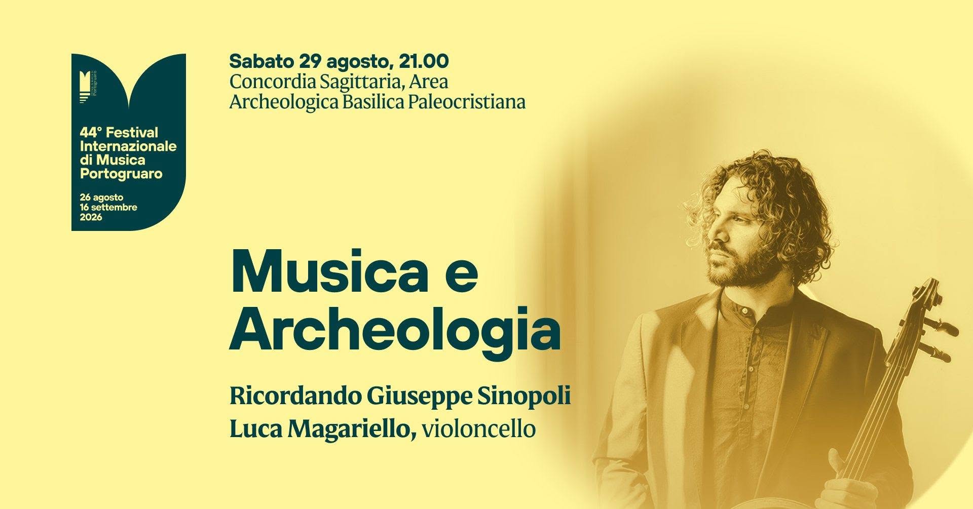 Musica e archeologia | Ricordando Giuseppe Sinopoli | 44° Festival Internazionale di Musica di Portogruaro | Area archeologica sotto la Cattedrale di Concordia Sagittaria